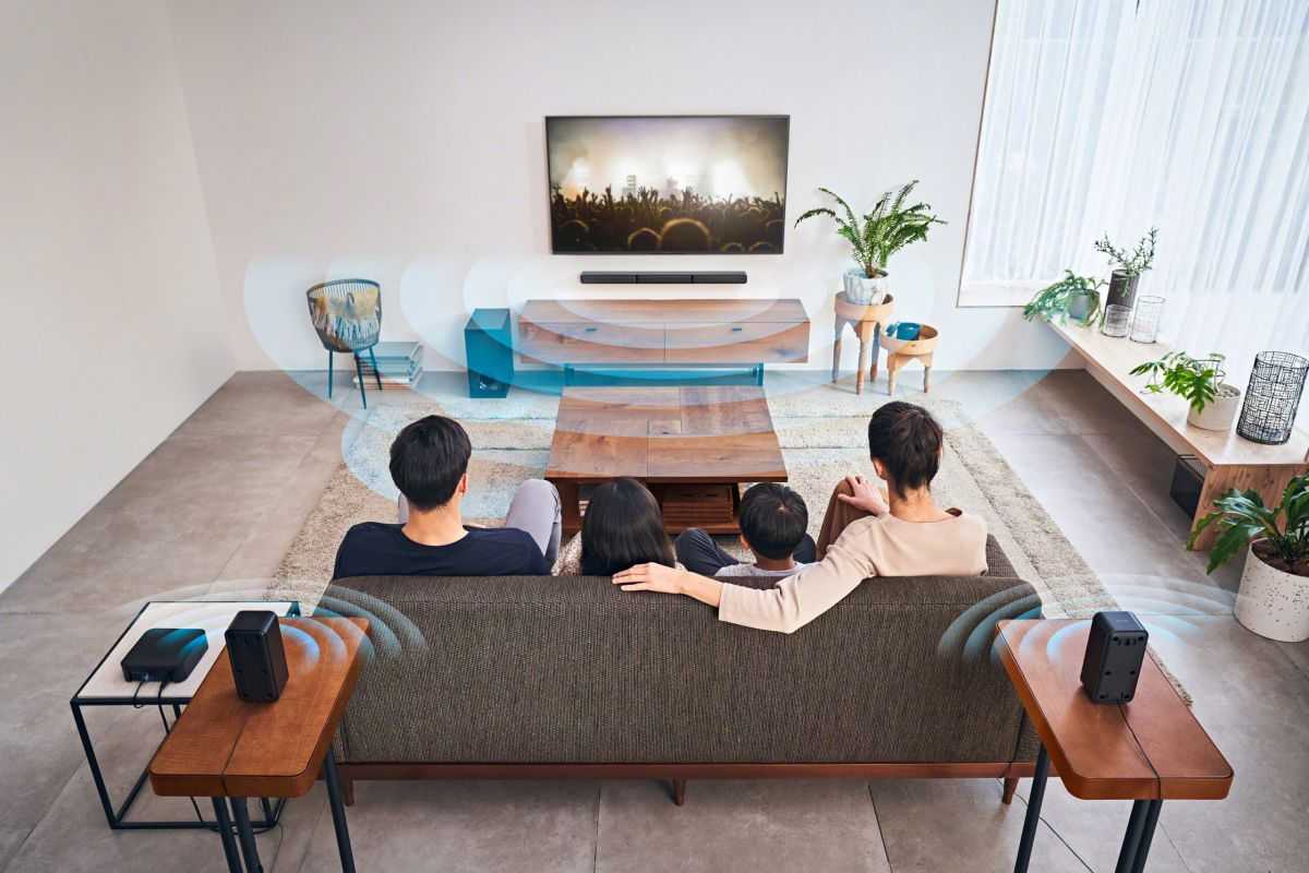 Sony HT-S40R: a wireless home cinema system