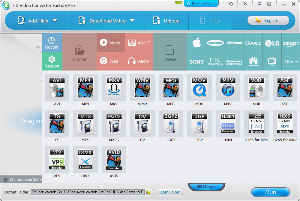 Recensione Wonderfox HD Video Converter Factory Pro