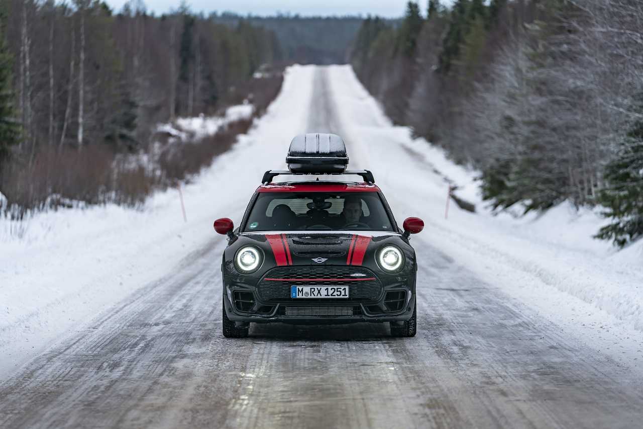 In Lapland in the MINI John Cooper Works Clubman