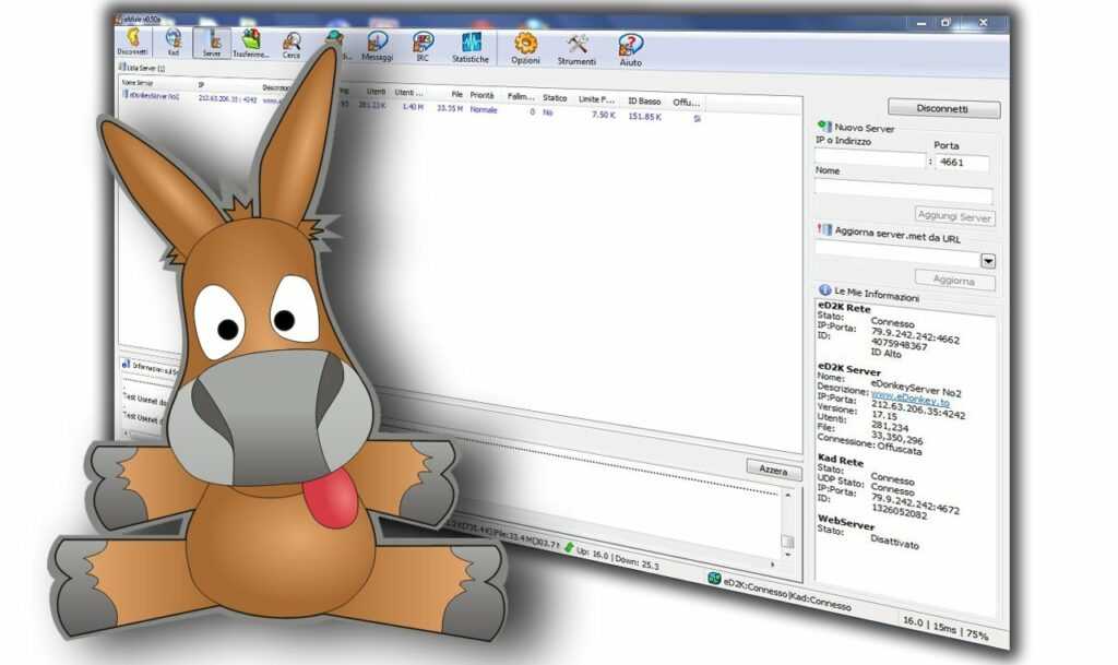 eMule how to connect to the Kad network for the first time