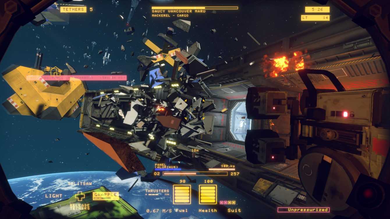 Hardspace preview: Shipbreaker, space junkyard