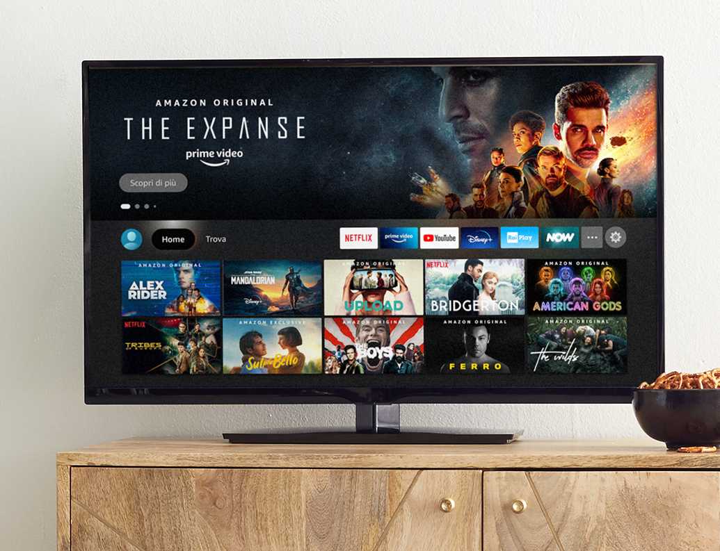 Amazon Fire TV: new graphical interface on Stick and Cube