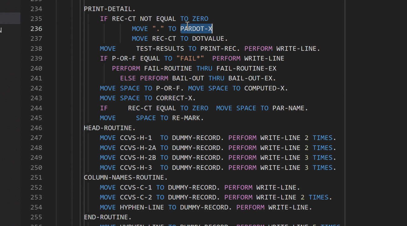 COBOL: the immortal programming language of banks