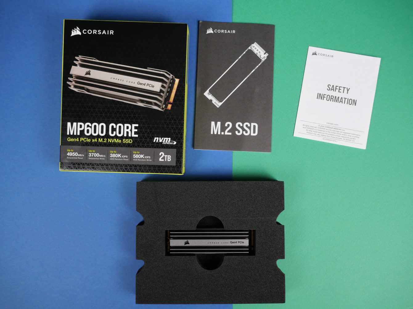 Corsair MP600 CORE M.2 Review: Amazing NVMe