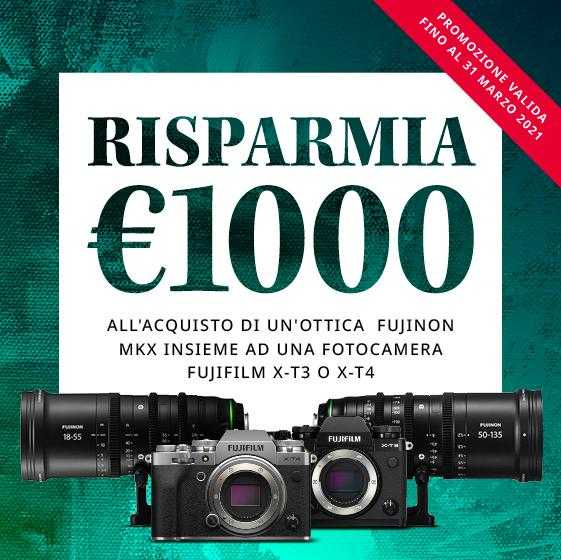 FUJIFILM: Up to 1000 euros discount on X-T4 or X-T3