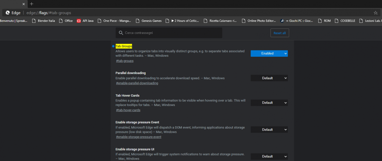 Group tabs in Microsoft Edge, let's see how