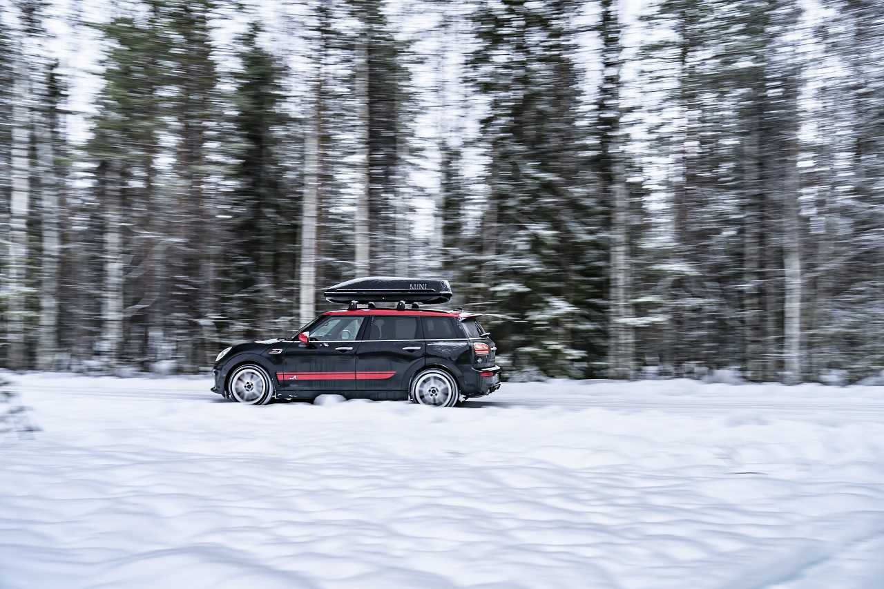 In Lapland in the MINI John Cooper Works Clubman