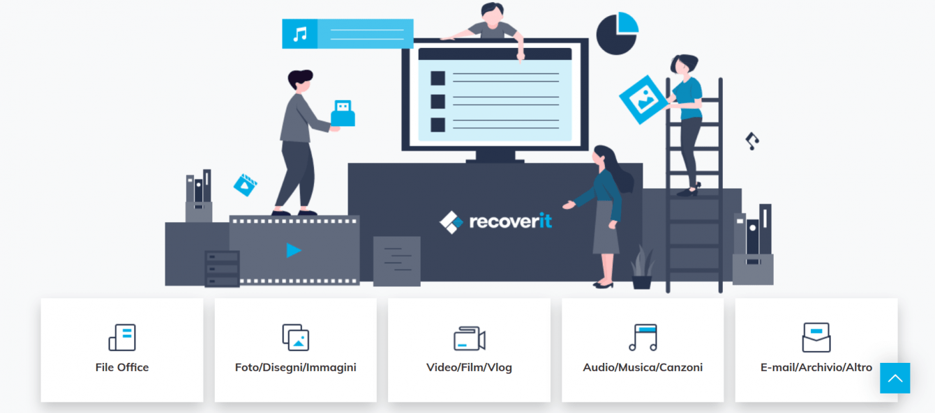 Recoverit: recover lost or deleted data from PC, SD and hard disk