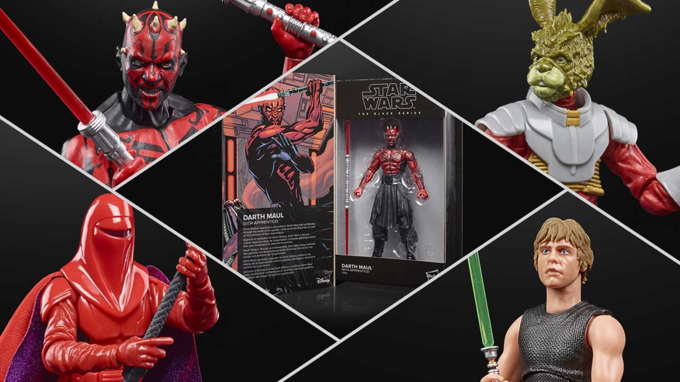Star Wars Black Series: here are the new figures of Darth Maul and Luke Skywalker 
