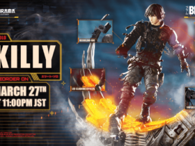 The Killy Elite Solo Statue on display in the promotional video