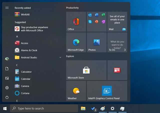 Windows 10: We discover the new floating Start menu