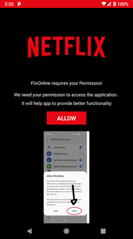 Android Netflix Malware: new app spread via Whatsapp