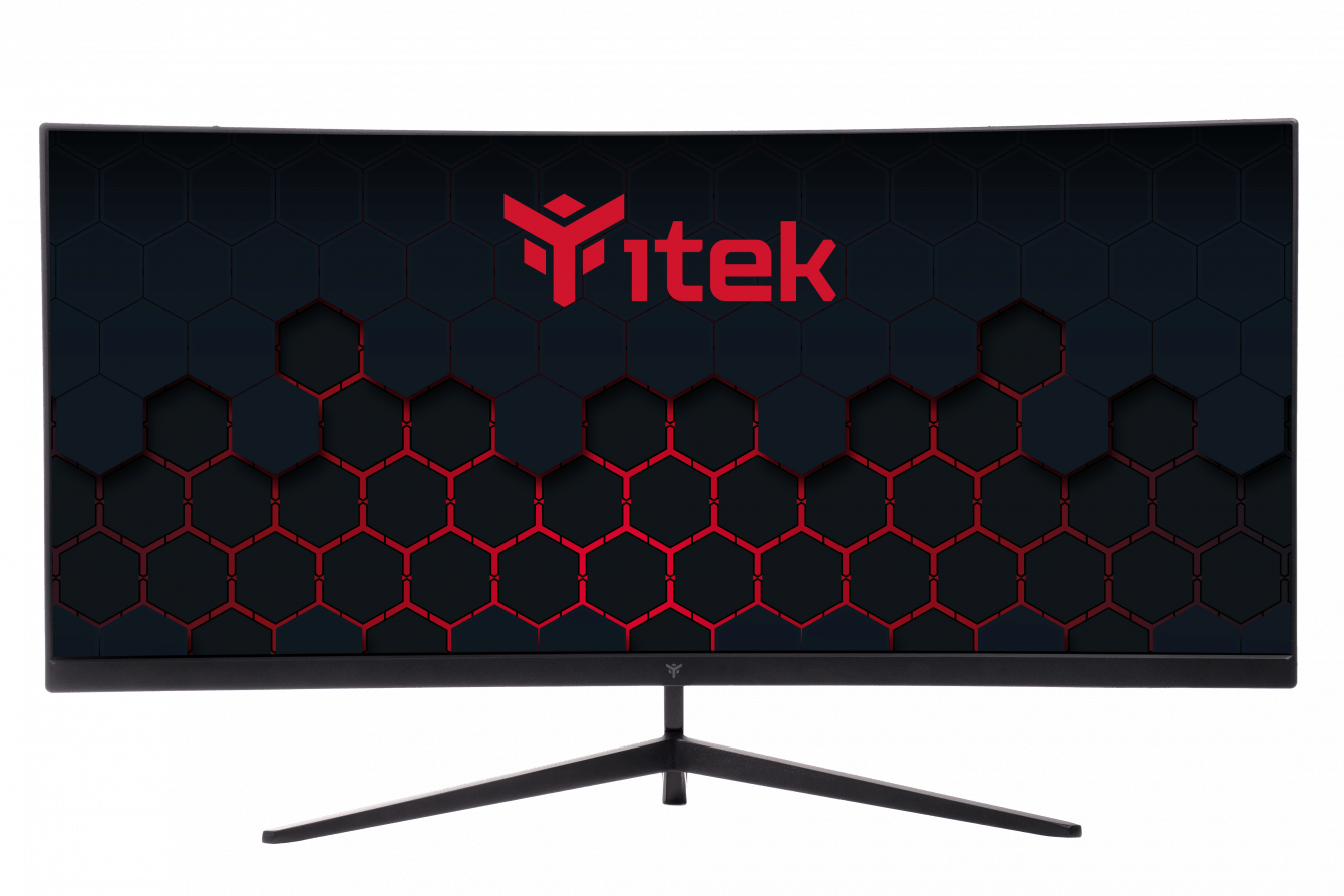 Itek monitors: curved and flat with resolution up to QHD