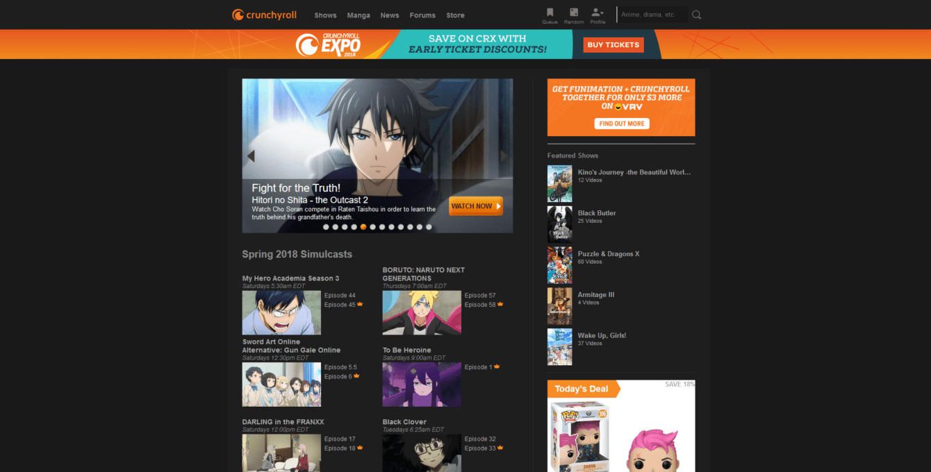 Best Anime Streaming Sites |  April 2021