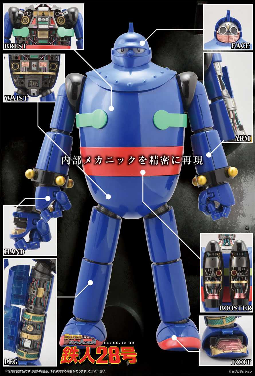 Evolution Toy: aperti i preorder di Tetsujin 28-go Super Metal Action