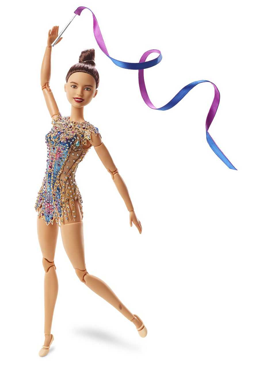 Gymnast Milena Baldassarri as the new Barbie Role Model