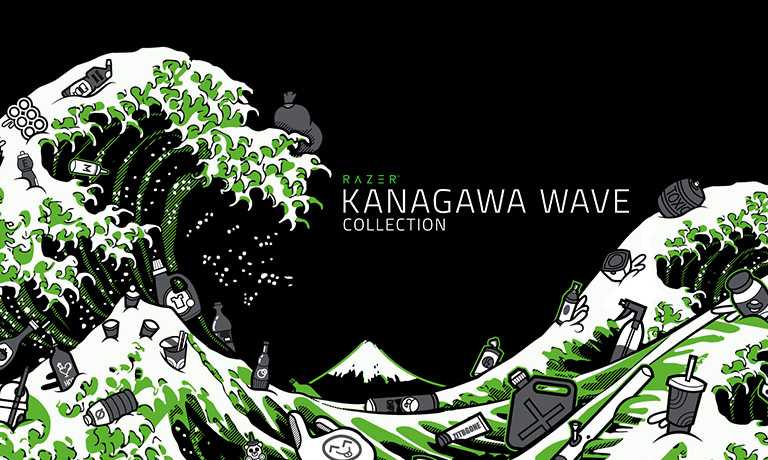 Razer: the Kanagawa Wave line winks at the environment