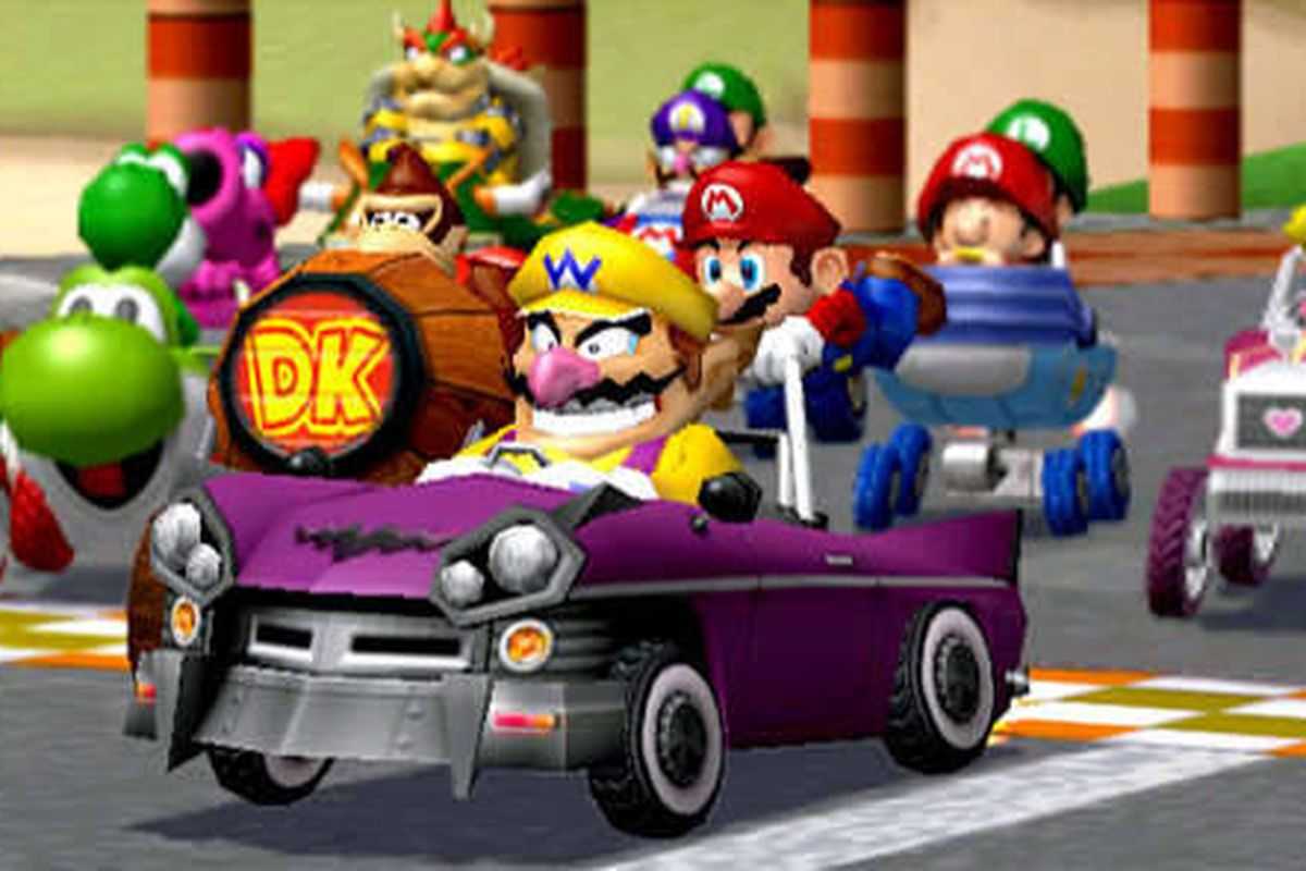 Retrogaming, Mario Kart: Double Dash !!  Racing, doubly insane!