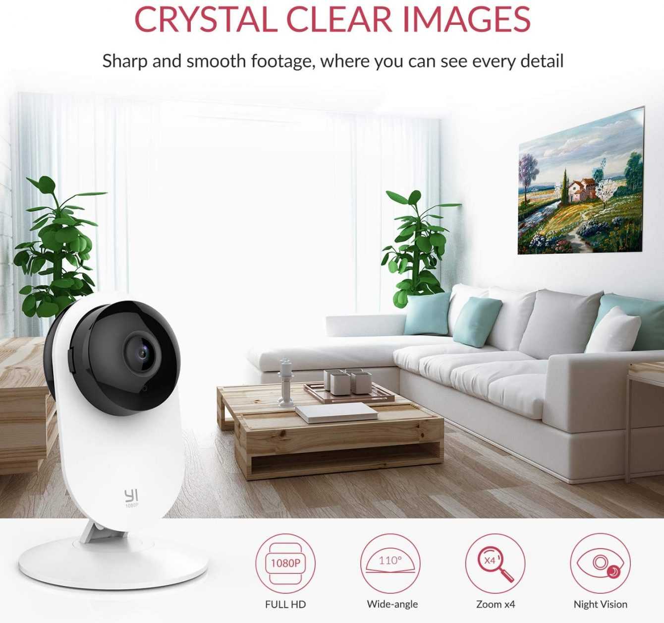 YI Home Camera 1080p: big Easter discount