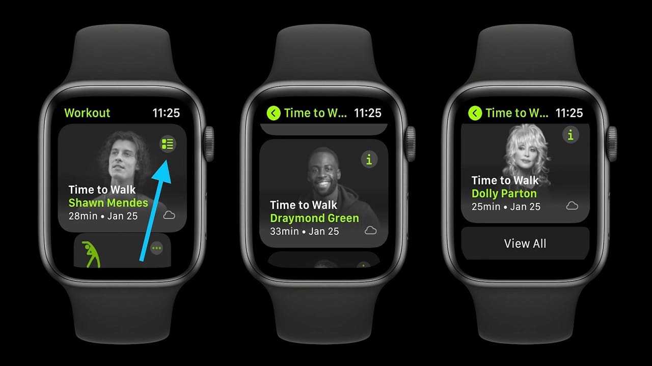 Apple lancerà nuove varianti della funzione Time to Walk thumbnail