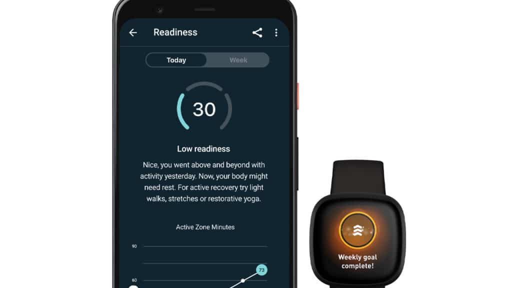fitbit premium Daily Recovery Level