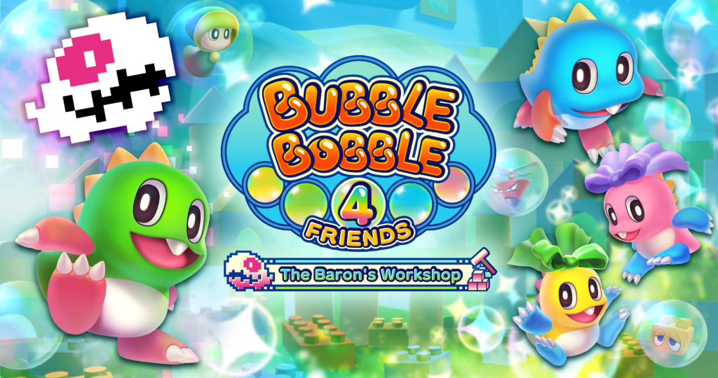Bubble Bobble 4 Friends: The Baron's Workshop arriva su PC