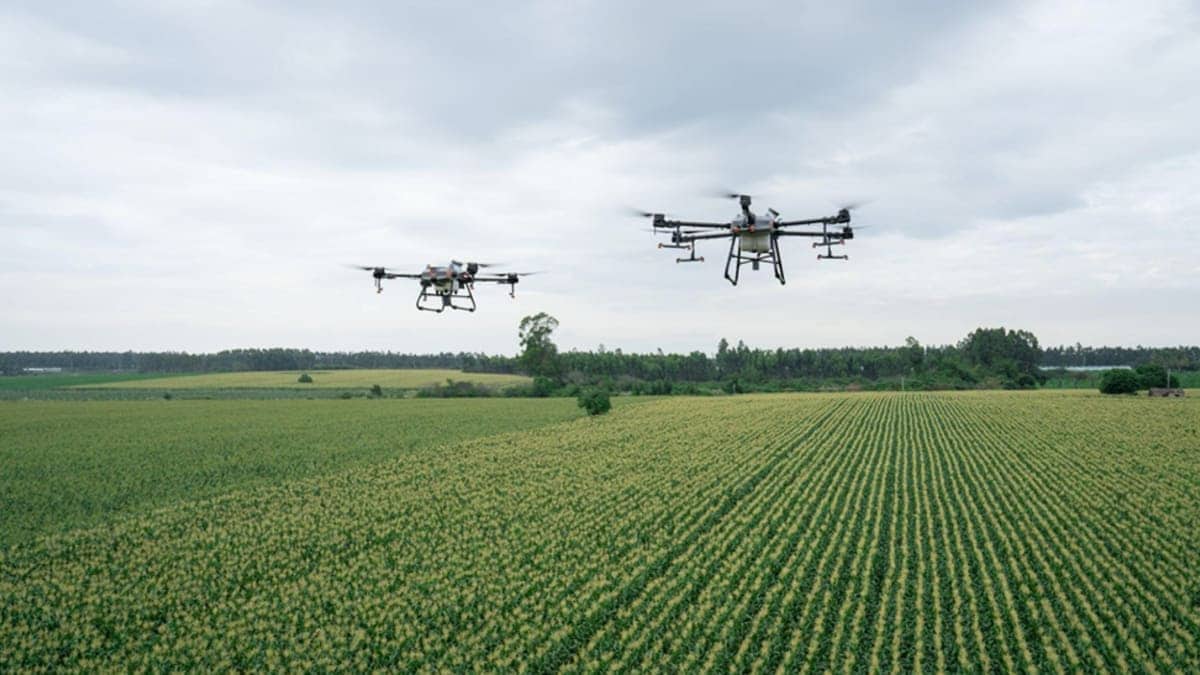 DJI Agras T30 e T10 sono i nuovi droni per l'agricoltura di precisione thumbnail