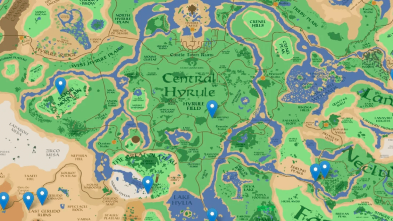 Hyrule, da Zelda a Google Maps