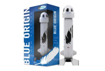 New Shepard Blue Origin: arriva il modellino che ricorda qualcos'altro thumbnail