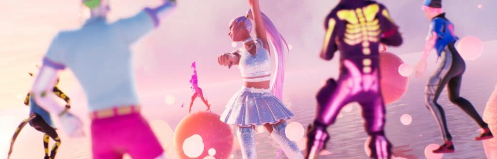 The Ariana Grande concert on Fortnite: here are our impressions