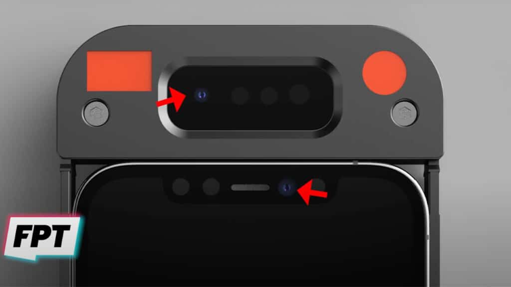 iPhone 13 Face ID unlock with faceplate