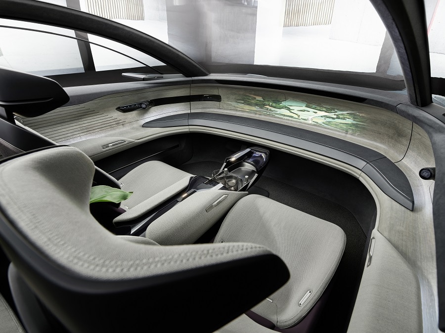 Audi grandphere interior