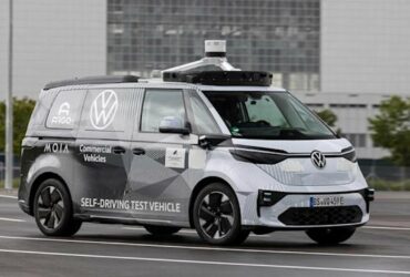 Volkswagen ID.Buzz, in test il minivan elettrico a guida autonoma thumbnail