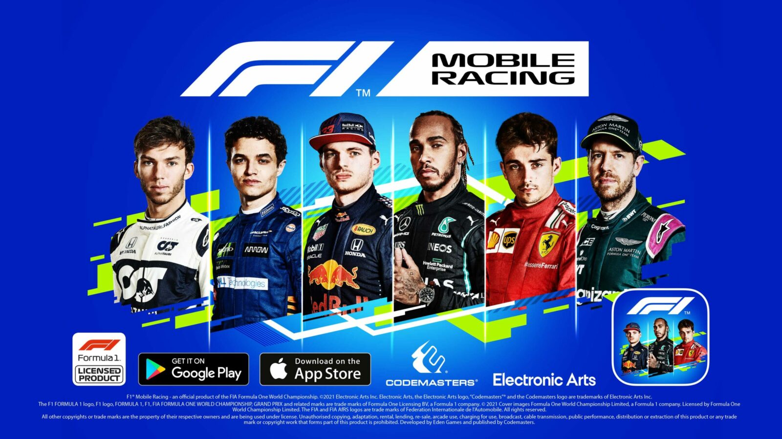 Disponibile l’aggiornamento della Stagione 2021 di F1 Mobile Racing thumbnail