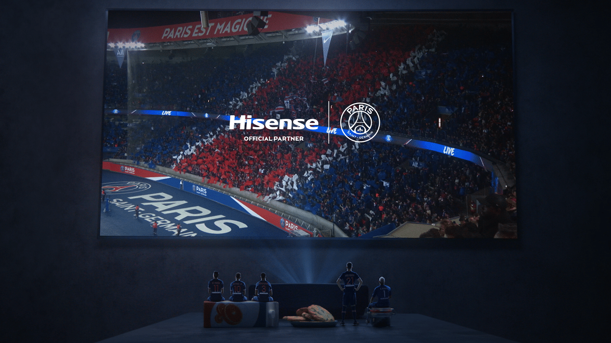 Hisense: rinnovata la partnership con il Paris-Saint Germain thumbnail