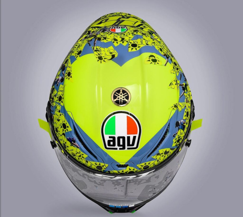 valentino rossi helmet