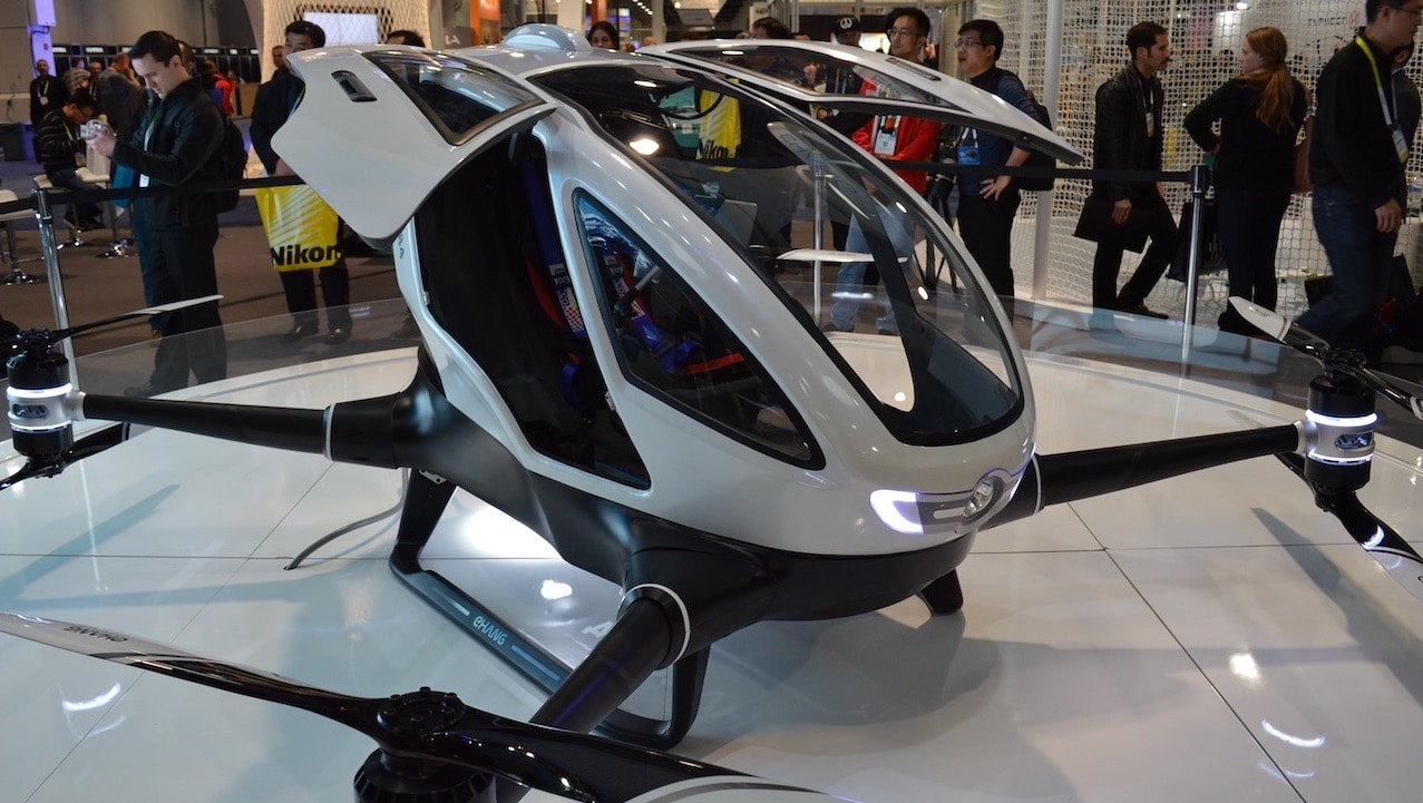Ecco i droni taxi per la mobilità del futuro thumbnail