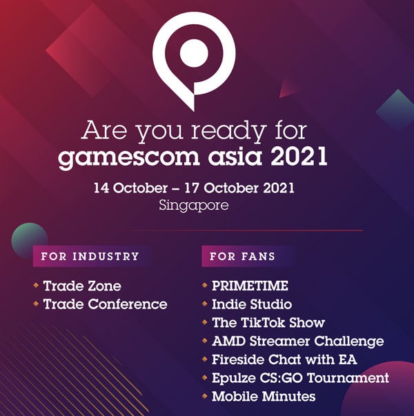 Gamescom Asia 2021: what it is and what to expect