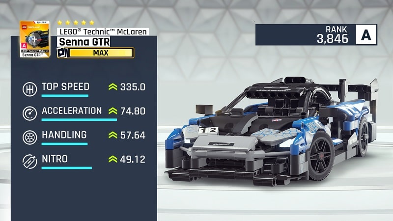 LEGO® Technic™ McLaren Senna GTR asphalt 9 legends-min