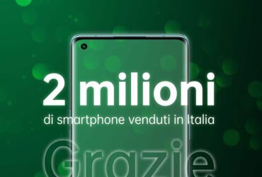 OPPO: raggiunto il traguardo dei 2 milioni di smartphone venduti in Italia thumbnail