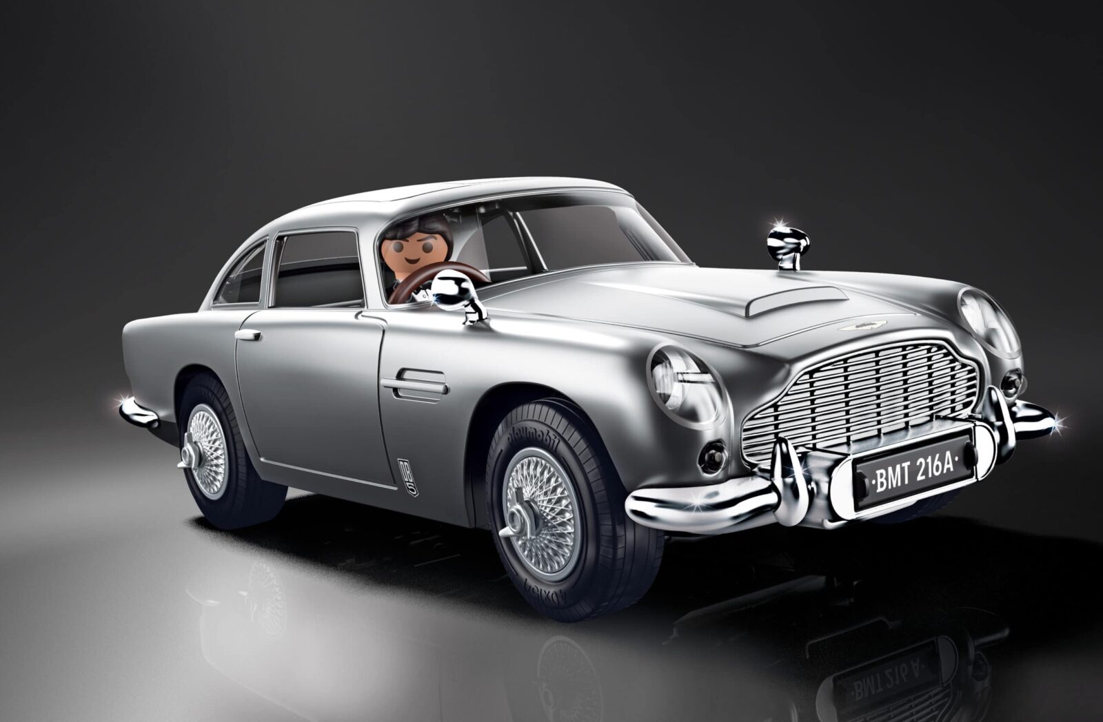 Arriva la replica PLAYMOBIL dell’iconica Aston Martin DB5 di James Bond thumbnail