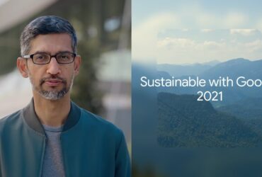 Pichai rinnova l'impegno di Google sulla sostenibilità thumbnail