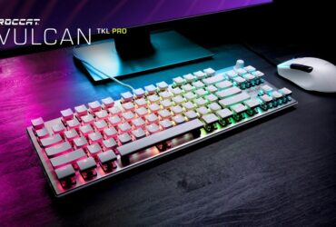 ROCCAT svela la nuova tastiera Vulcan TKL Pro in versione Arctic White thumbnail