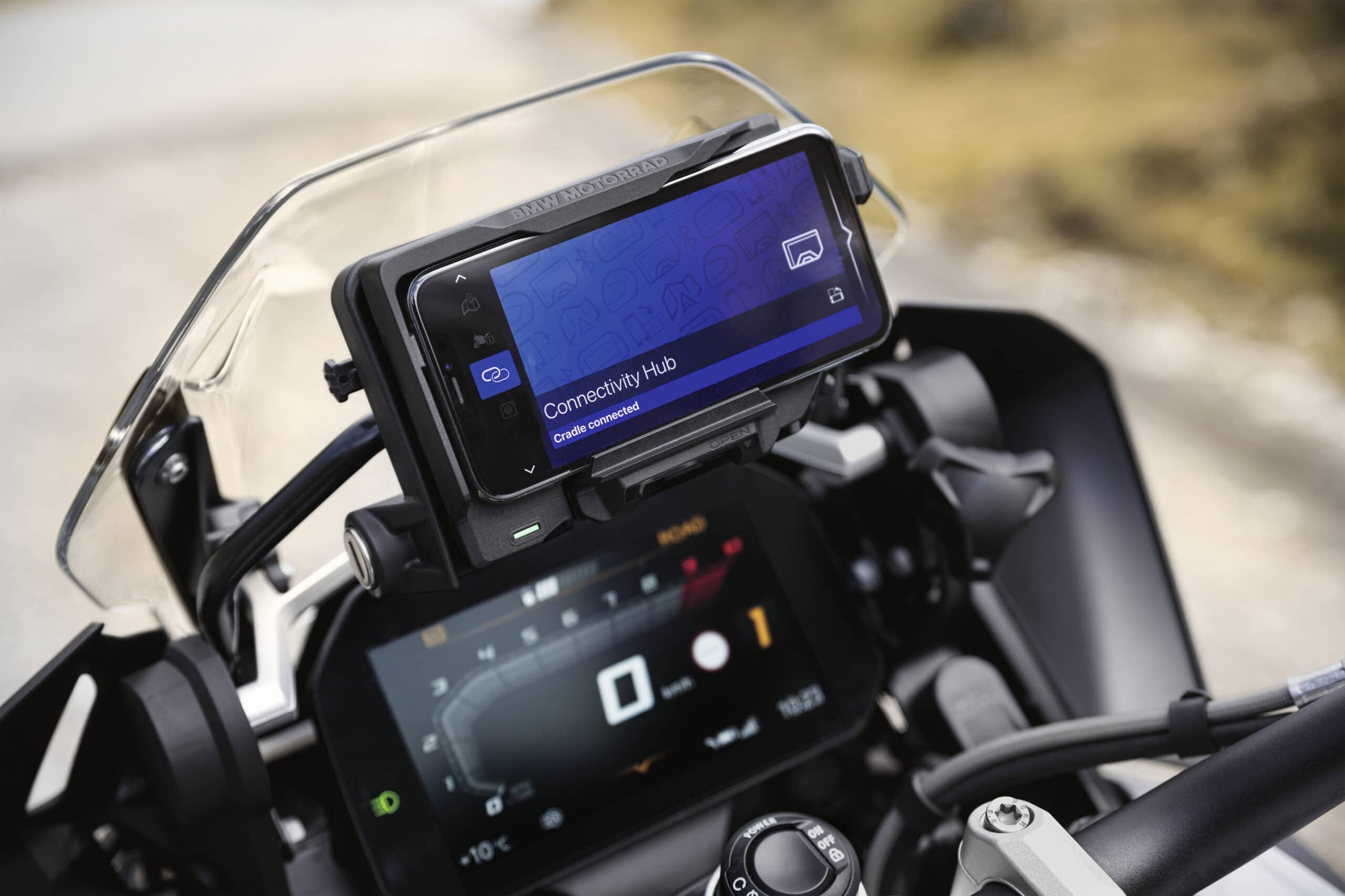 Here comes the BMW Motorrad ConnectedRide Cradle - that's what it's all about thumbnail