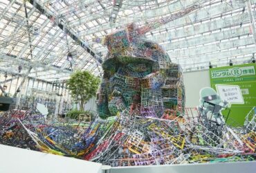 Bandai Namco: una testa di Gundam in scala mostra il potere del riciclo thumbnail