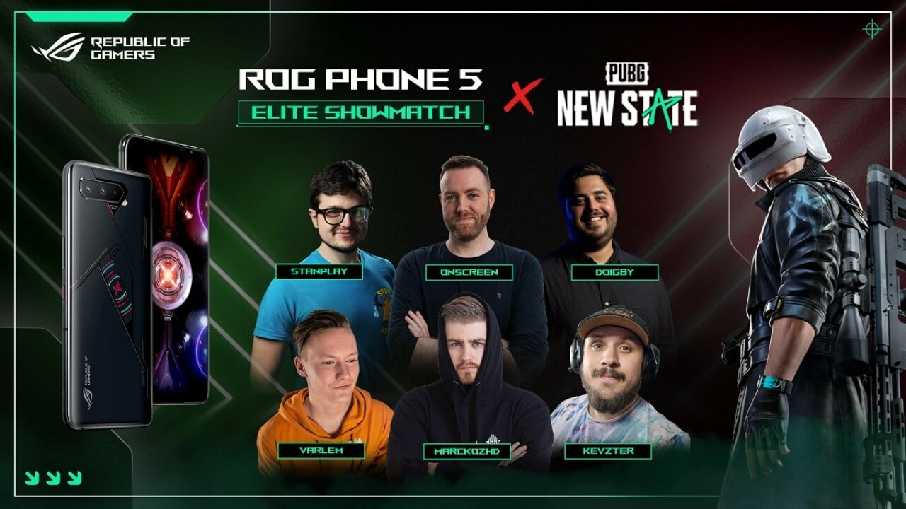 rog phone pubg new state