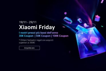 Xiaomi svela tante offerte per il Black Friday thumbnail