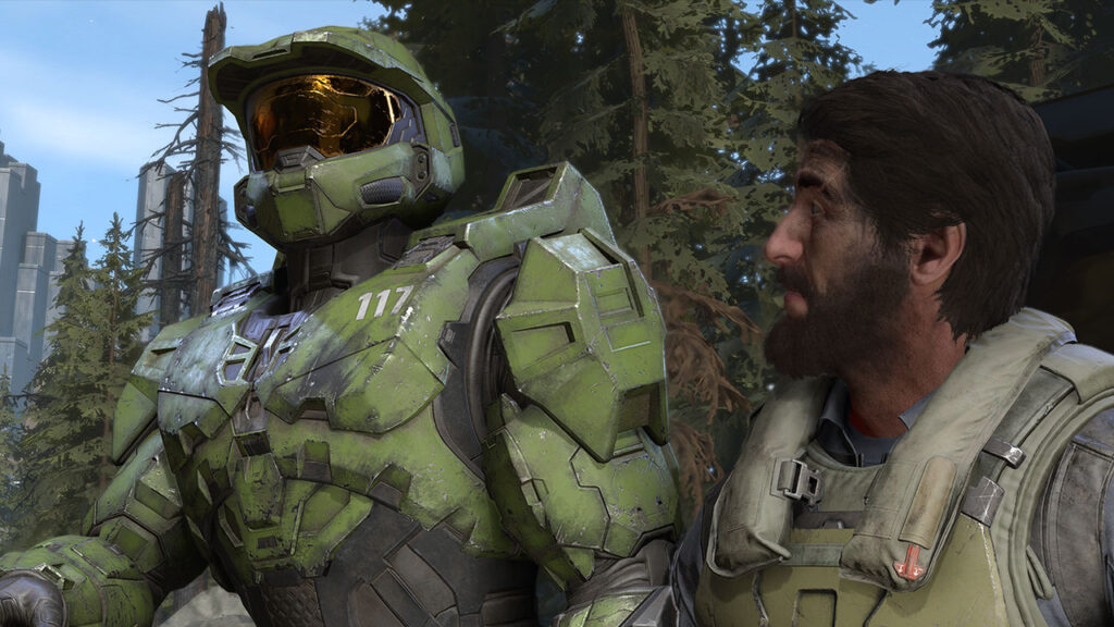 Halo Infinite review: Master Chief and Echo 216