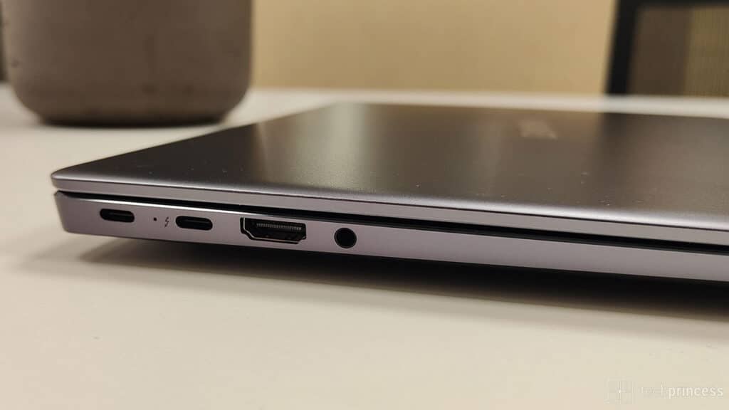 Huawei MateBook 14s ports review