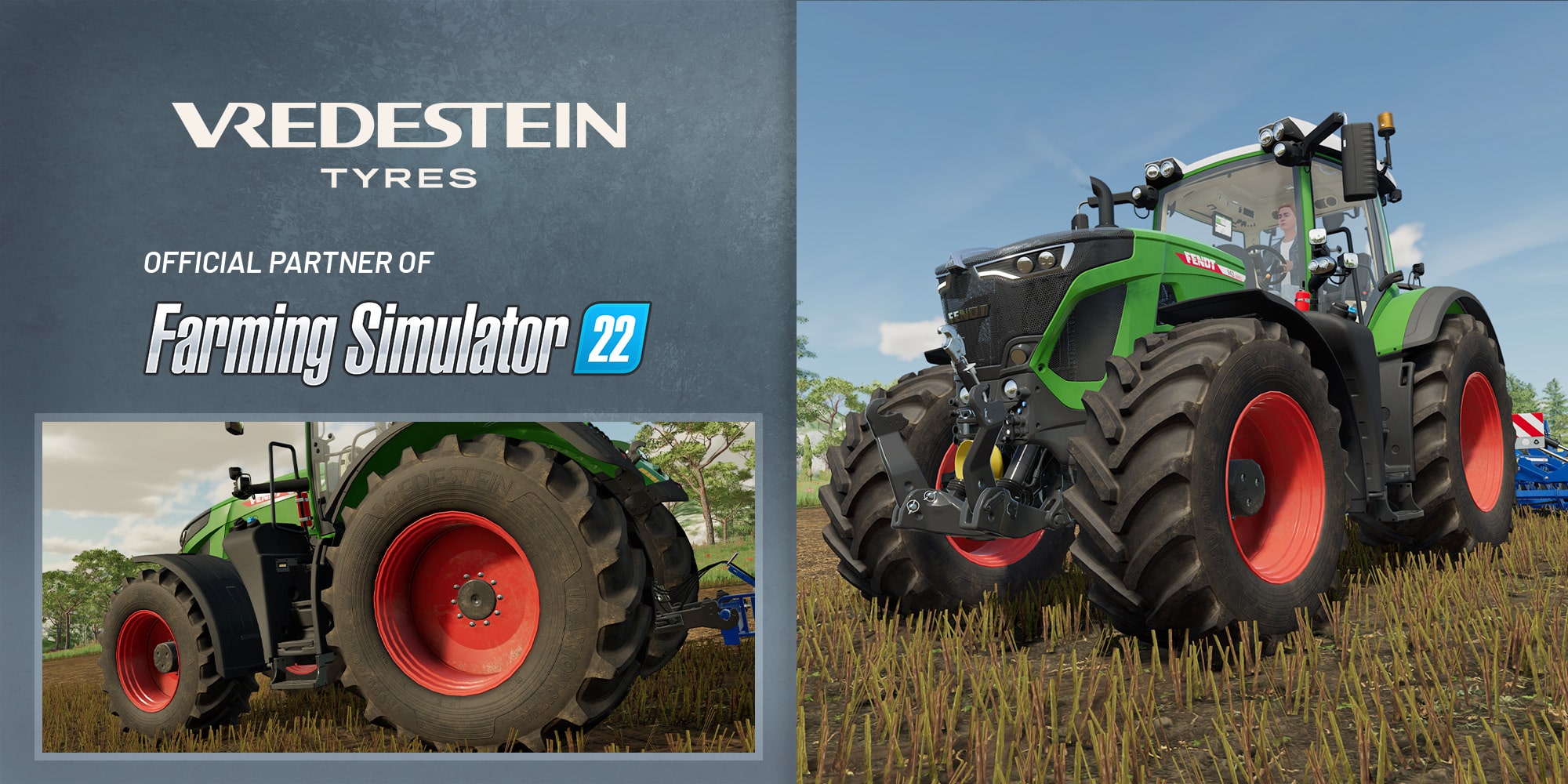 Vredestein thumbnail tires arrive on Farming Simulator 22